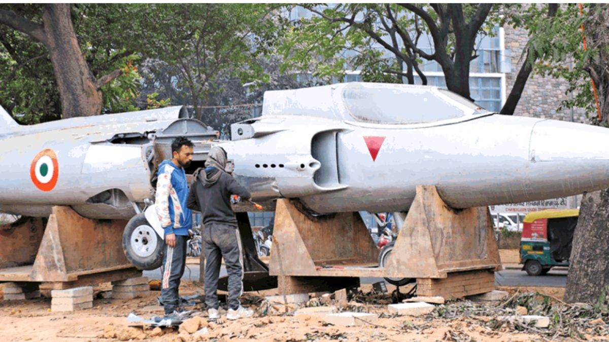 Chandigarh प्रेस लाइट प्वाइंट नहीं अब एयरफोर्स हेरिटेज सेंटर के नाम से होगी पहचान Chandigarh