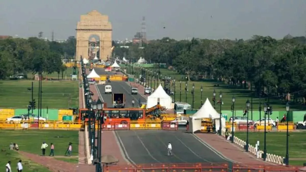 यहां वीवीआइपी लोगों के लिए बैठने का इंतजाम किया जा रहा है।