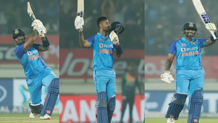 Suryakumar Yadav Century IND vs SL 3rd T20