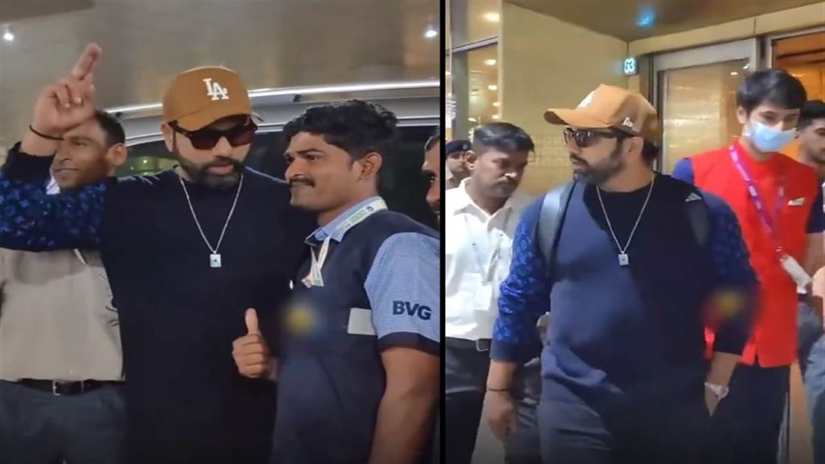 rohit sharma returned to mumbai after historic win in cape town against south africa jasprit bumrah siraj virat kohli