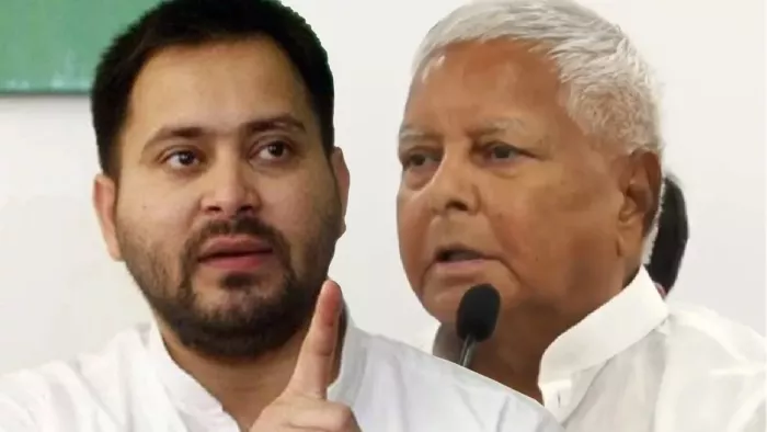 तेजस्वी यादव और लालू यादव (जागरण फाइल फोटो)