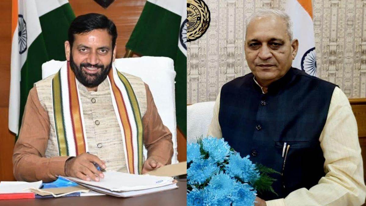 haryana pwd minister ranbir gangwa backs cms online transfer policy says it ensures equal rights