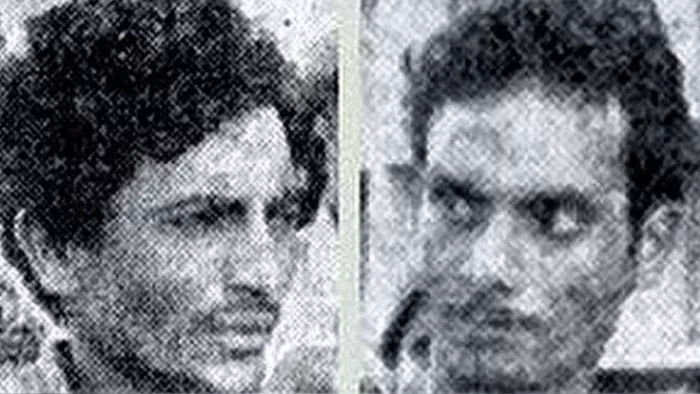 गीता और संजय के हत्यारे रंगा और बिल्ला।