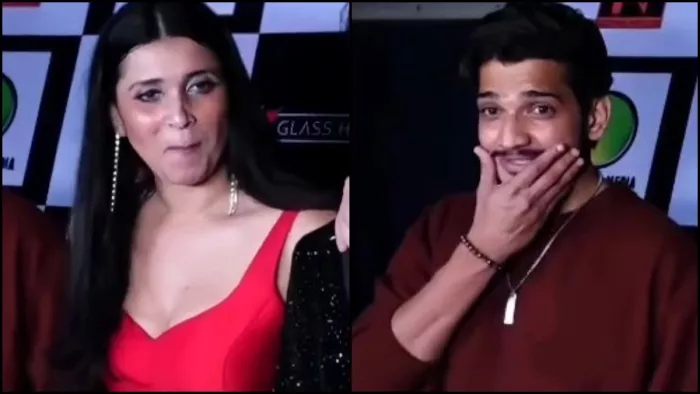 अभिषेक कुमार की पार्टी में मिले मुनव्वर फारूकी और अभिषेक कुमार। फोटो क्रेडिट- इंस्टाग्राम