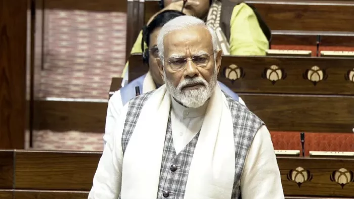 पीएम ने राज्यसभा में खरगे पर निशाना साधा