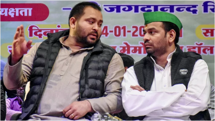 'तेजस्वी पर शराब पीने का आरोप', भाजपा नेता बोले- इसकी जांच होनी चाहिए (फाइल फोटो)