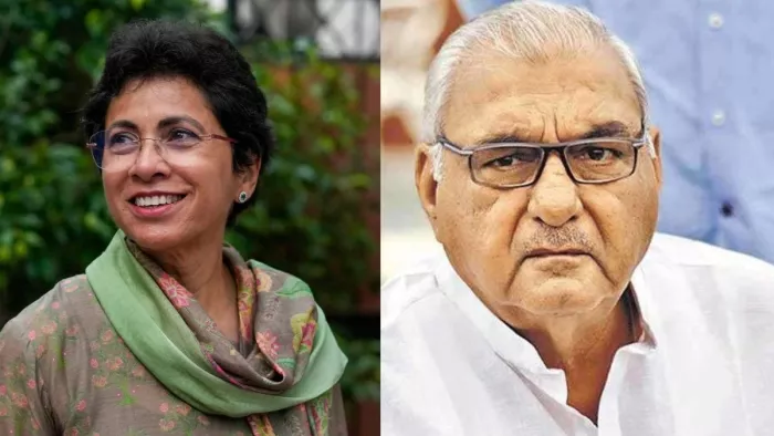 चर्चित शादी में शामिल हुए हुड्डा और सैलजा, दोनों में नहीं हुई बात।
