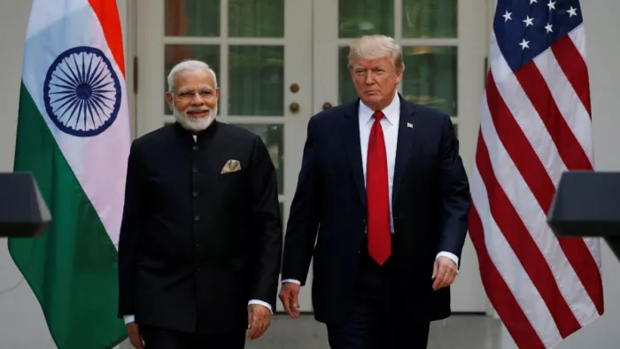 प्रधानमंत्री नरेंद्र मोदी और अमेरिका राष्ट्रपति डोनाल्ड ट्रंप के बीच द्विपक्षीय वार्ता होगी. (फोटो सोर्स- रॉयटर्स)