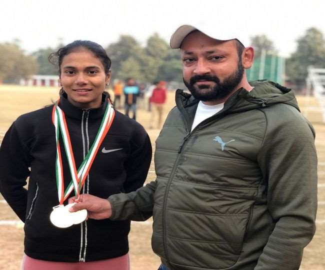 chandigarh athlete simran won gold medal now selected in khelo india games