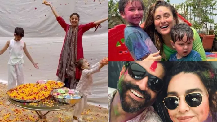 Holi 2023: Celebs played Holi like this, Bollywood stars' fun seen in pictures, via instagram
