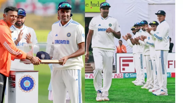 R Ashwin 100th Test: अश्विन को मिला गार्ड ऑफ ऑनर