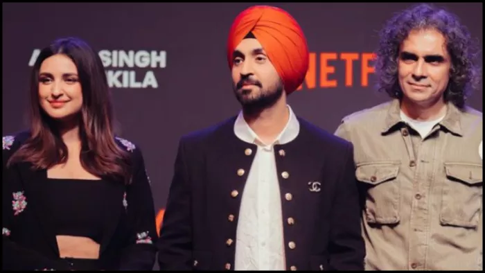 परिणीति चोपड़ा, दिलजीत दोसांझ और इम्तियाज अली (Photo Credit: Instagram)