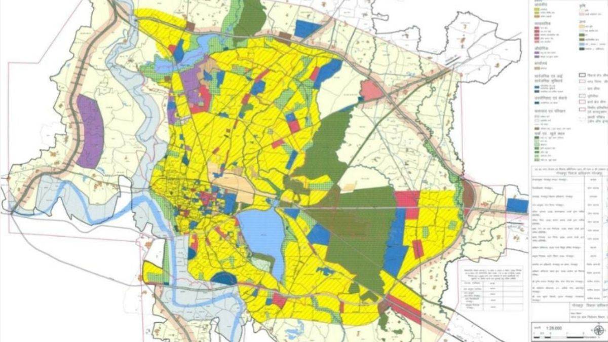 gorakhpur master plan 2031 housing will be legal map can also be passed