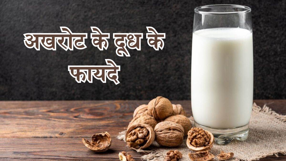 Walnut Milk Benefits याददाश्त हो गई है कमजोर, तो पीएं अखरोट का दूध