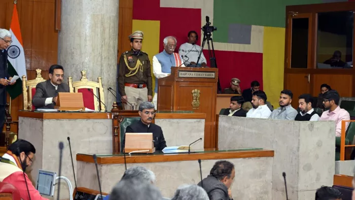 राज्यपाल बंडारू दत्तात्रेय बोले- 31 मार्च तक लागू होंगे तीनों नए अपराधिक कानून। फोटो- राज्यपाल ट्विटर