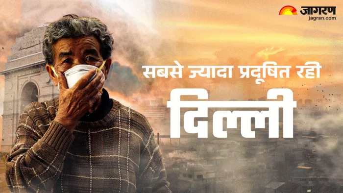 इस सर्दी में दिल्ली सबसे ज्यादा प्रदूषित रही है। जागरण फोटो