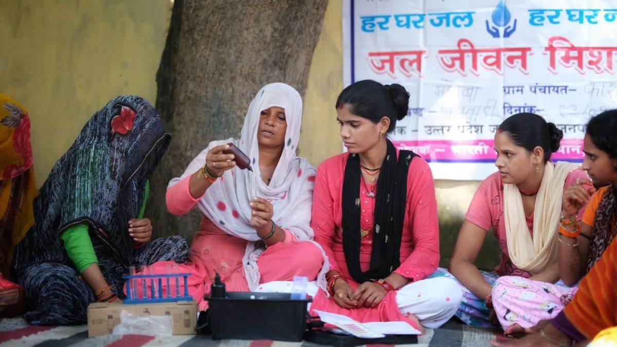 women of up will tell the story of change brought about by jal jeevan mission in un house