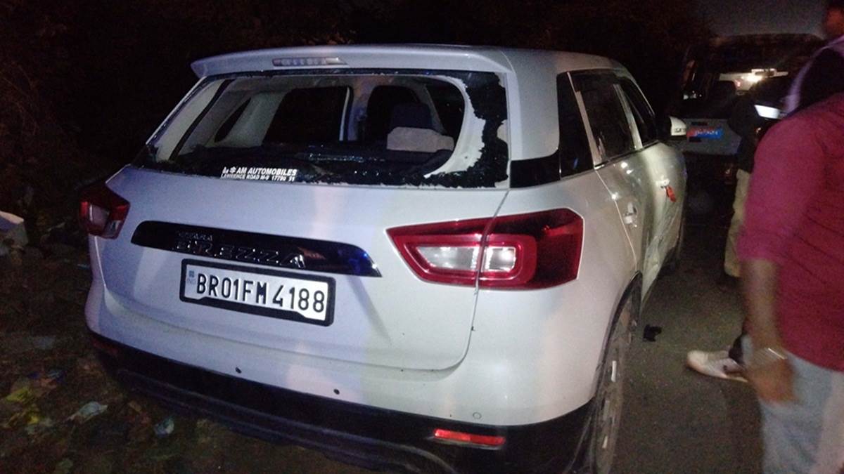 patna news a liquor laden car crushed 10 people in phulwari sharif