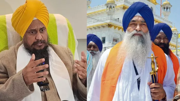 पूर्व जत्थेदार ज्ञानी हरप्रीत सिंह व जत्थेदार ज्ञानी रघबीर सिंह (फाइल फोटो)