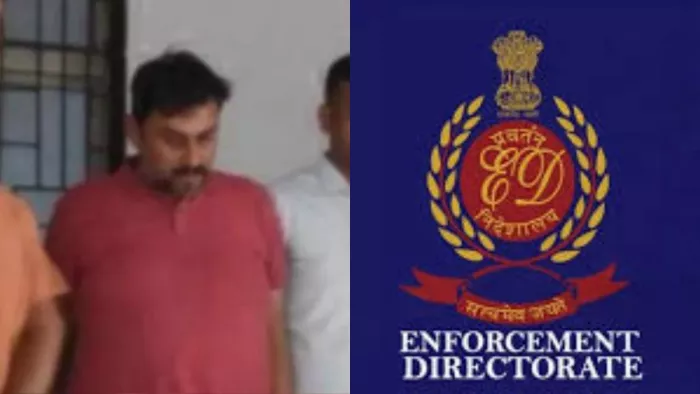NRHM घोटाले के आरोपी प्रमोद सिंह के घर ED की रेड। (जागरण)