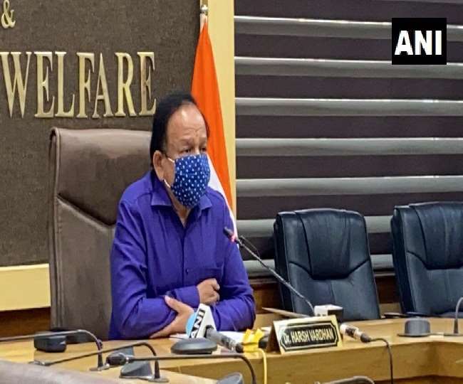 केंद्रीय स्वास्थ्य मंत्री हर्षवर्धन ने कहा कि