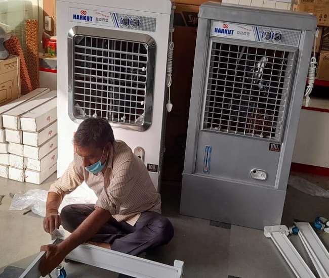 the market caught pace with the changing weather heat in the cooler fan market