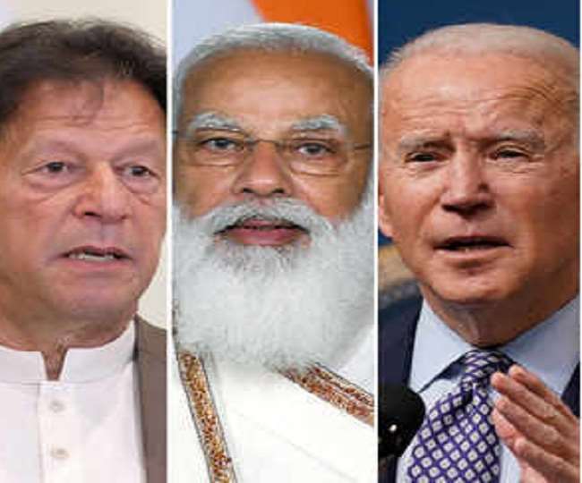पीएम इमरान खान, नरेंद्र मोदी, जो बाइडन