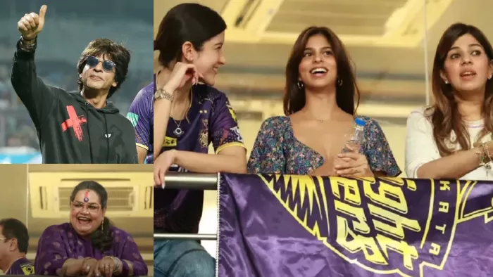 Shahrukh Khan Suhana Khan Usha Uthun Watches KKR vs RCB