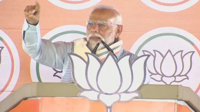 PM Modi In Bihar: बिहार की धरती से पाकिस्तान को संदेश दे गए पीएम (फोटो सोर्सः एक्स)