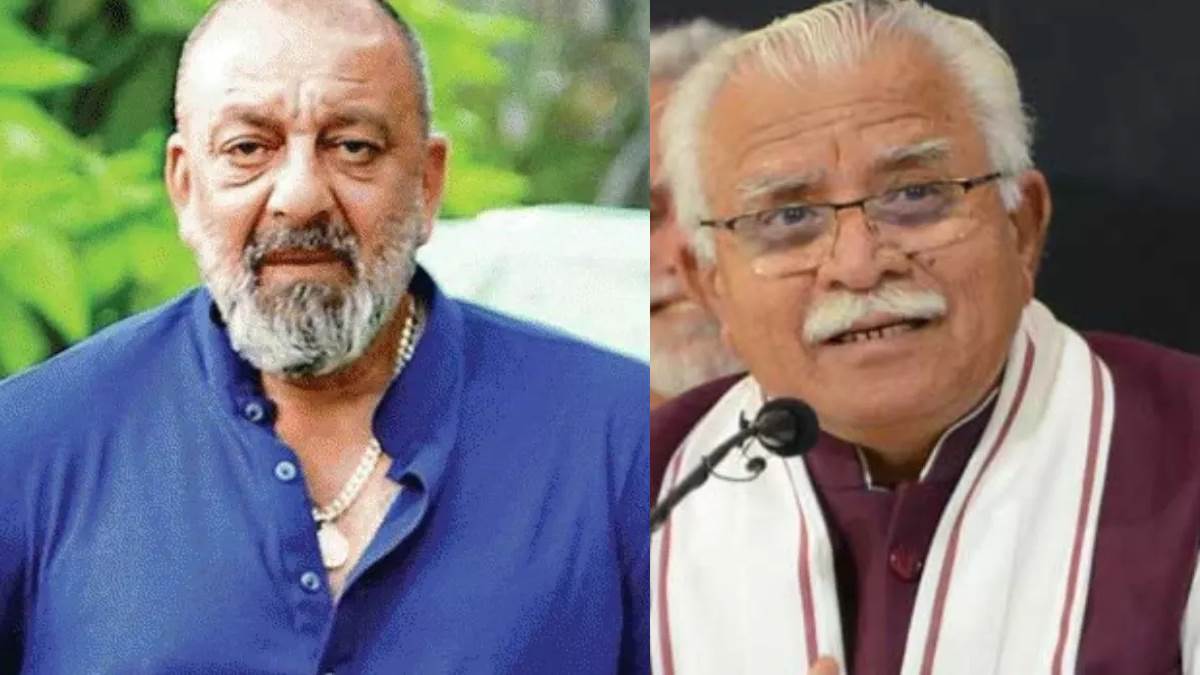 actor sanjay dutt will give competition to manohar lal congress is considering fielding a candidate from karnal