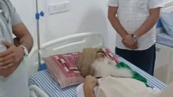 किसान नेता जगजीत डल्लेवाल की बिगड़ी तबीयत। फोटो जागरण