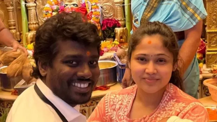File Photo of Atlee Kumar and Priya
