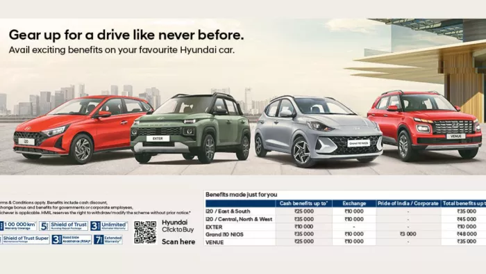 May 2024 में Hyundai की कारों को खरीदने पर लाखों रुपये की बचत हो सकती है।
