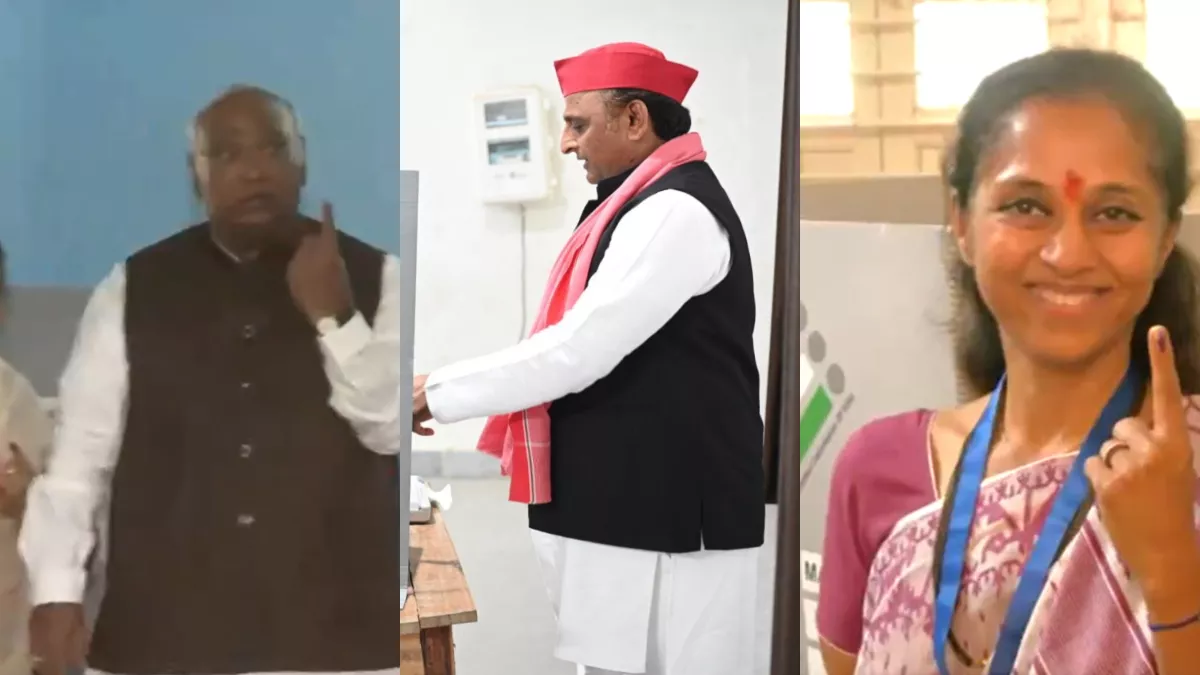 Lok Sabha Election 2024: मल्लिकार्जुन खरगे से लेकर अखिलेश यादव तक, विपक्ष के नेताओं ने भी मतदान में बढ़-चढ़कर लिया हिस्सा; देखें तस्वीरें