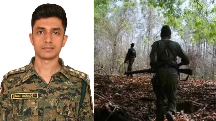 नक्सली हमले में घायल सीआरपीएफ जवान को गंवाना पड़ा एक पैर। जागरण फोटो