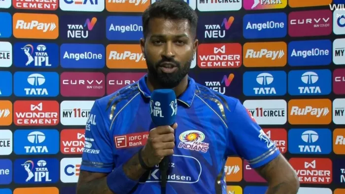 Hardik Pandya ने MI की हार के बाद क्या कहा?