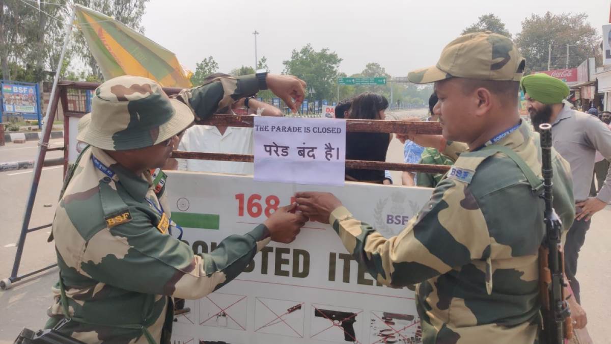 attari wagha border retreat ceremony cancelled amidst tension between india and pakistan