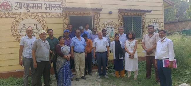 वैशाली: बिल एंड मेलिडा गेट्स फाउंडेशन की टीम ने स्वास्थ्य सेवाओं का लिया जायजा वैशाली: बिल एंड मेलिडा गेट्स फाउंडेशन की टीम ने स्वास्थ्य सेवाओं का लिया जायजा
