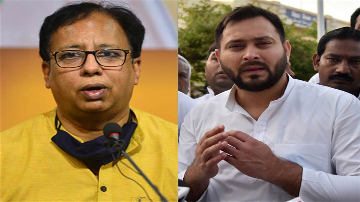 संजय जायसवाल ने तेजस्‍वी यादव पर साधा निशाना, तो राजद ने दिया सिलसिलेवार  जवाब - Bihar BJP president Sanjay Jaisawal attacked Tejashwi Yadav then RJD  spokesman Chitaranjan Gagan opposed this