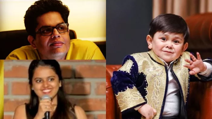 File Photo of Tanmay Bhatt, Aishwarya Mohanraj and Abdu Rozik