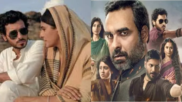 Still Image of Divyenndu Sharma and Isha Talwar from Mirzapur Series