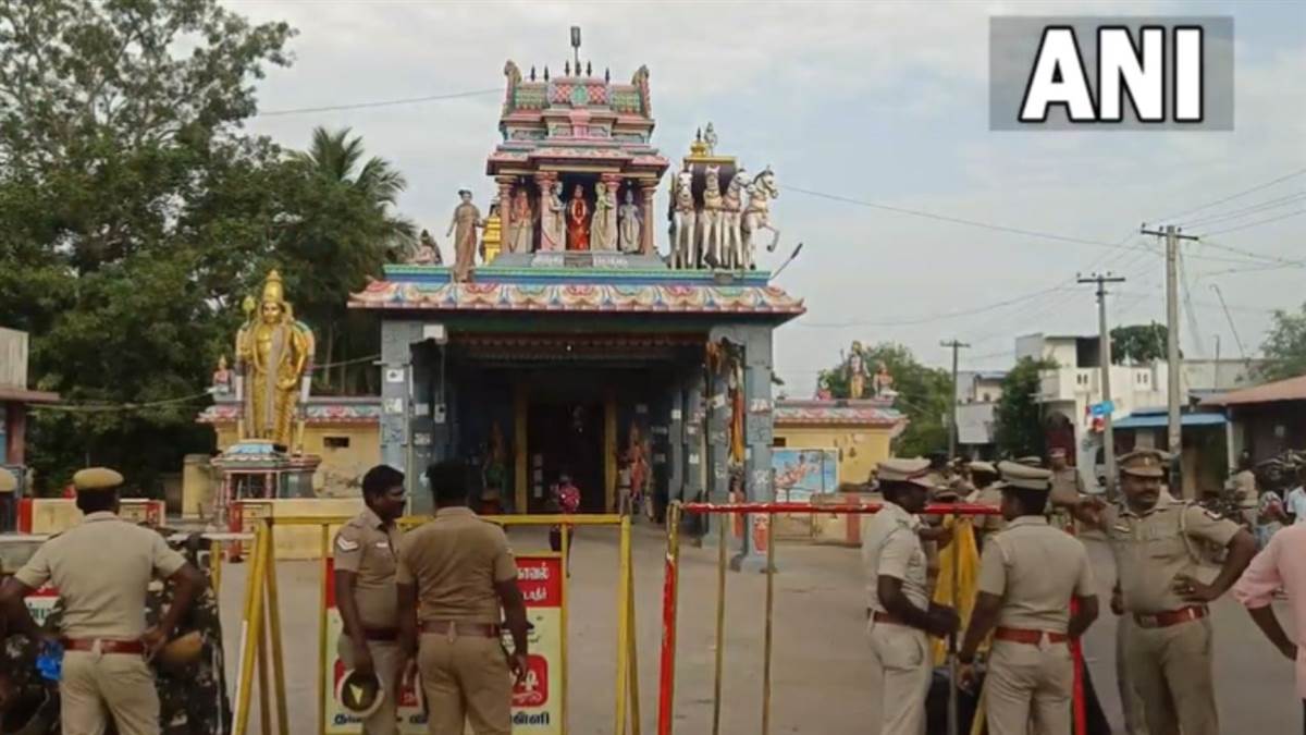 Tamil Nadu Temple Seal: तमिलनाडु के एक मंदिर में पूजा-पाठ को लेकर बवाल ...
