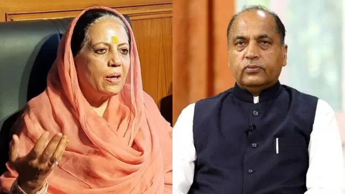 प्रतिभा सिंह का जयराम ठाकुर पर तीखा हमला (फाइल फोटो)
