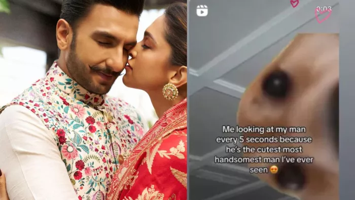 Deepika Padukone express love towards Ranveer Singh