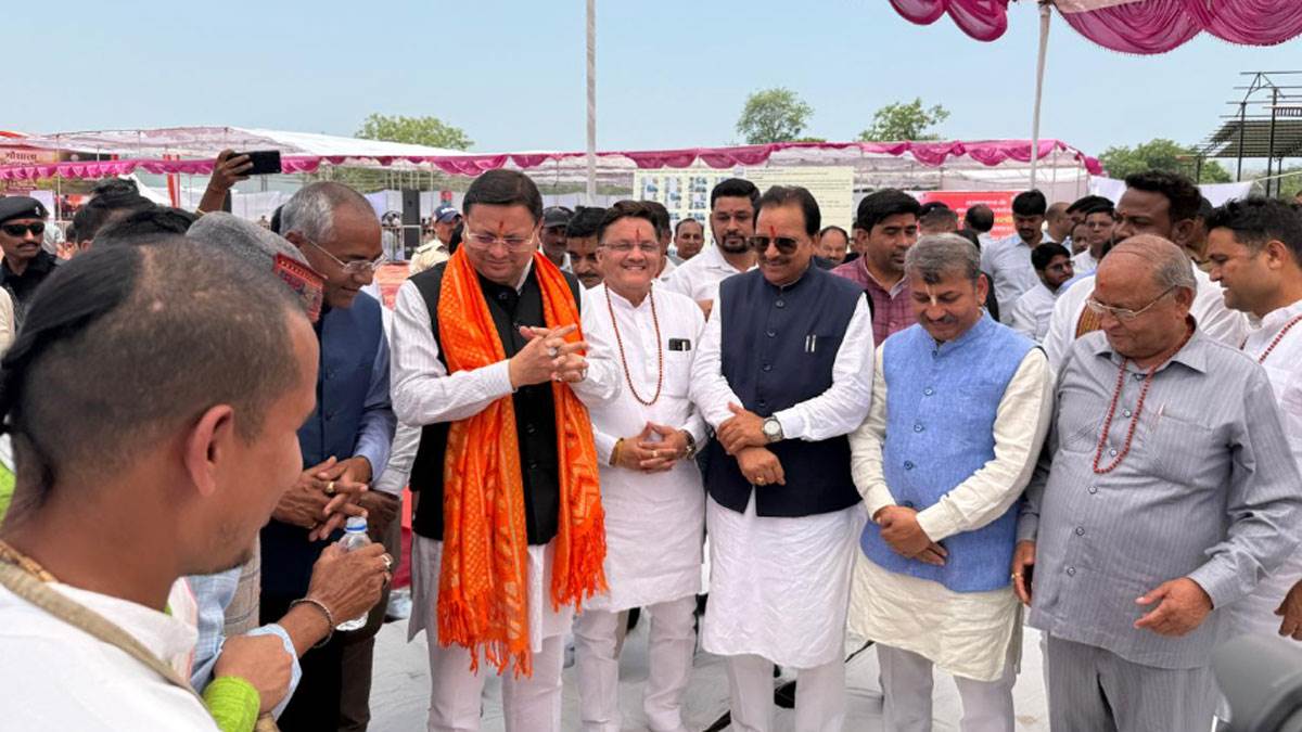 cm inaugurated and laid the foundation stone of projects worth rs 126 crore in haldwani