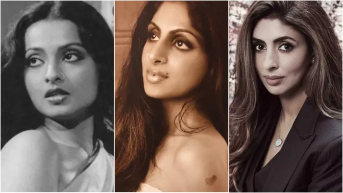 Rekha niece priya selvaraj is lookalike of Amitabh Bachchan daughter Shweta Bachchan