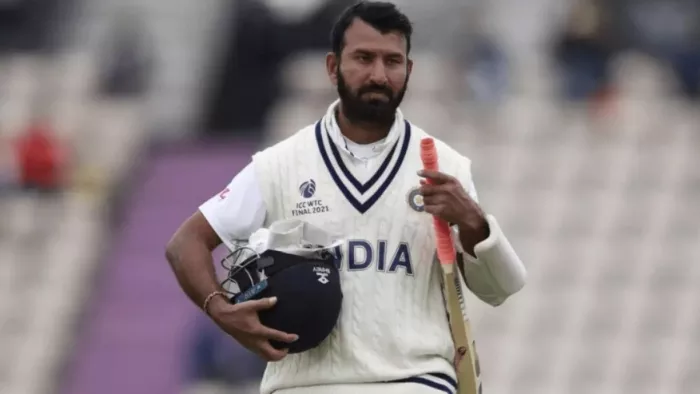 Cheteshwar Pujara scored century in Duleep Trophy Image twitter