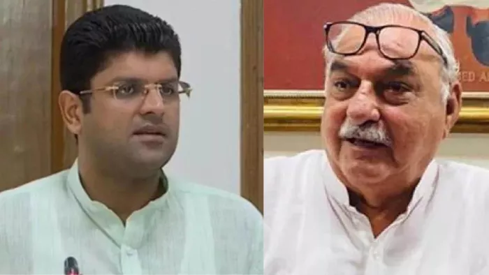 दुष्यंत चौटाला ने भूपेंद्र हुड्डा पर भी साधा निशाना (फाइल फोटो)
