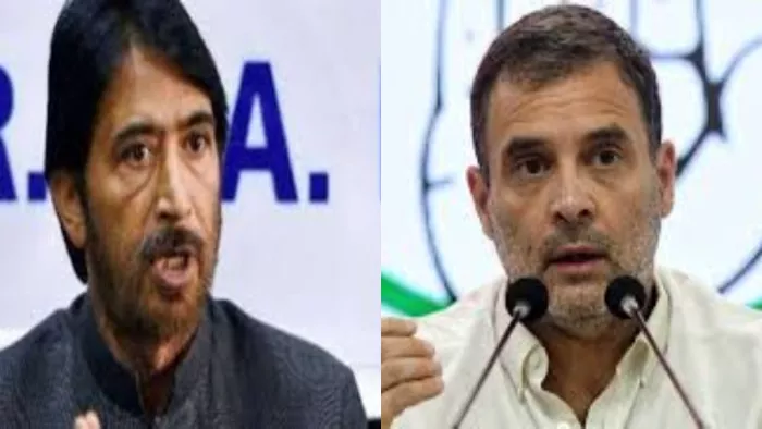 झारखंड कांग्रेस प्रभारी जीए मीर और लोकसभा में नेता प्रतिपक्ष राहुल गांधी। फाइल फोटो