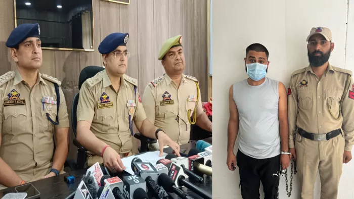 काला जादू के संदेह पर नगरोटा के हनुमान मंदिर में हुई थी तोड़फोड़।